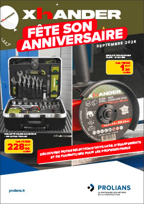 Opération anniversaire XHANDER