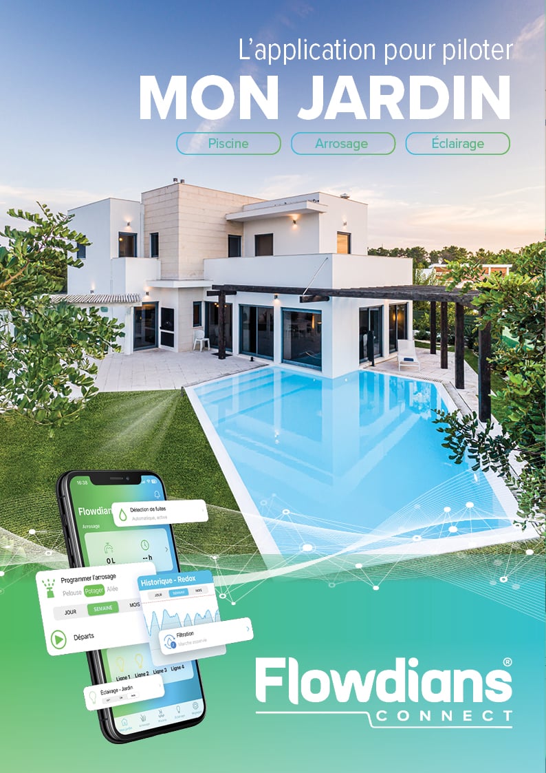 Plaquette Flowdians Connect - L’application pour piloter mon jardin